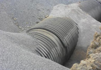 川流塑管管业HDPE缠绕结构壁B型管工程案例五